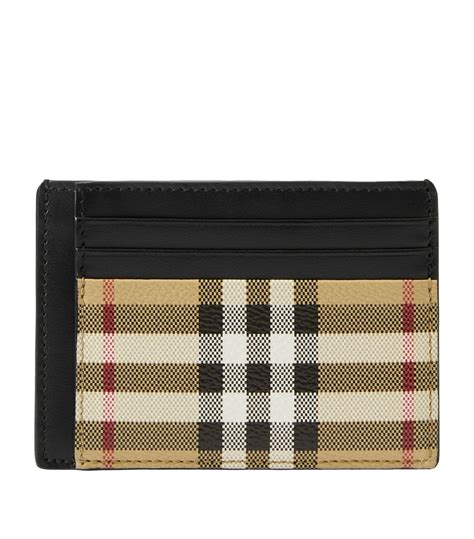 burberry card holder with money clip